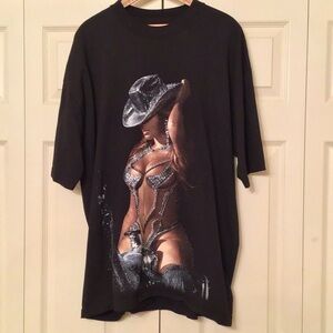 Beyonce Renaissance Tour Shirt Black Cowgirl